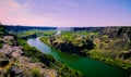 Snake River Panorama Royalty Free Stock Photo