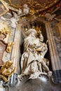 Rococo church interior, Munich