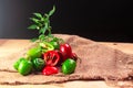Rocoto Manzano Rojo chile peppers Royalty Free Stock Photo