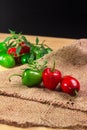 Rocoto Manzano Rojo chile peppers Royalty Free Stock Photo