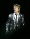 Rod Stewart Performs in Concert Royalty Free Stock Photo