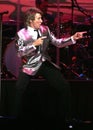 Rod Stewart Performs in Concert Royalty Free Stock Photo