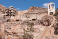 Rodalquilar gold mine ruins, in Royalty Free Stock Photo