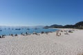 Rodas Beach on Cies Island Royalty Free Stock Photo