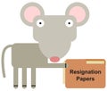 Rodent's resignation