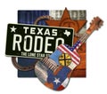 Rodeo Art Texas Steer Royalty Free Stock Photo