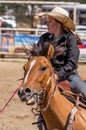 Rodeo Cowgirl Royalty Free Stock Photo