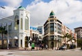 Rodeo Drive in Beverly Hills Royalty Free Stock Photo