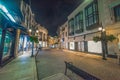 Rodeo Drive by night Royalty Free Stock Photo