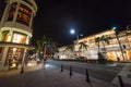 Rodeo drive by night Royalty Free Stock Photo