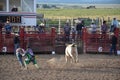 Rodeo in small viliage Royalty Free Stock Photo