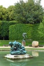 Rodin Museum garden, Paris Royalty Free Stock Photo