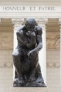 Rodin's Thinker full body