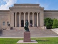 Rodin\'s Thinker at the Nelson-Atkins Museum of Art