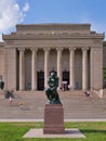 Rodin\'s Thinker at the Nelson-Atkins Museum of Art