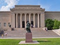 Rodin\'s Thinker at the Nelson-Atkins Museum of Art