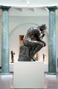 Rodin's Thinking Man Royalty Free Stock Photo