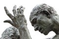 Rodins Burghers of Calais Statue - Details