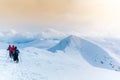 Rodnei mountain peaks in winter Royalty Free Stock Photo