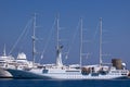 Rodos harbor Royalty Free Stock Photo