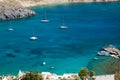 Rodos sea Royalty Free Stock Photo