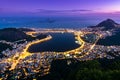 Rodrigo de Freitas Lagoon in Rio de Janeiro