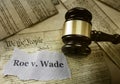 Roe v Wade constitution Royalty Free Stock Photo