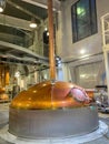 Copper Pot Still In Distillery 01 Royalty Free Stock Photo