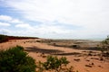 Scenic Landscape in Roebuck Bay, Broome, Western Australia. Royalty Free Stock Photo