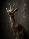 Roebuck Portrait Royalty Free Stock Photo