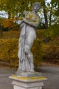 Sculpture of the mythological Leda, Rogalin, Poland