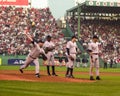 Roger Clemens warms. Royalty Free Stock Photo