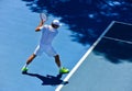 Roger Federer practicing