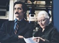 Roger Rees and Rosemary Harris at 2000 Stars in the Alley.