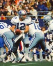 Roger Staubach Dallas Cowboys Royalty Free Stock Photo