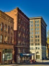 The Rogers Hotel and the Central Union Building in Wheeling