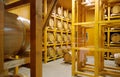 ROGGENREITH, AUSTRIA: modern warehouse for barrels Royalty Free Stock Photo