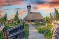 Wooden church from Rogoz, Targu Lapus, Maramures, Romania