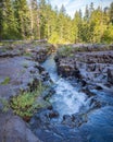 Rogue River Gorge Oregon, America, USA. Royalty Free Stock Photo