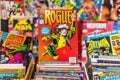 Rogue X-Men character comic book on display