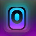 Roguelike Software App Icon. Generative AI.