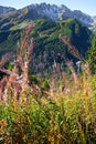 Western Tatras - Rohacska valley, Slovakia: The peaks Tri Kopy and Hruba Kopa.