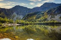 Rohacske lake in Slovakia. Western Tatras mountains, Rohace Slovakia. Royalty Free Stock Photo