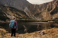 Rohacske lake in Slovakia. Western Tatras mountains, Rohace Slovakia. Royalty Free Stock Photo