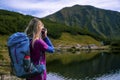 Rohacske lake in Slovakia. Western Tatras mountains, Rohace Slovakia. Royalty Free Stock Photo