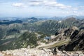 Roháčske plesá s vrcholmi nad Hrubou kopou v Západných Tatrách na Slovensku