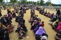 Rohingya refugees in Bangladesh Royalty Free Stock Photo