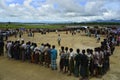 Rohingya refugees in Bangladesh Royalty Free Stock Photo