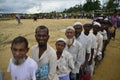 Rohingya refugees in Bangladesh Royalty Free Stock Photo