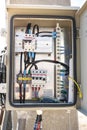 Consumer unit of telephone signal control box subnet